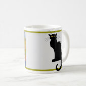 Le Chat Noir in de Japanse brug van Monet Koffiemok (Voorkant rechts)