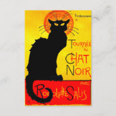 Le Chat Noir  Informatiekaartje (Voorkant)
