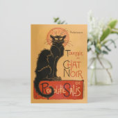 Le Chat Noir Kaart (Staand voorkant)