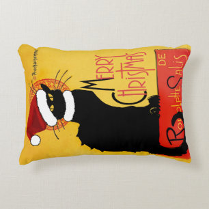 Le Chat Noir Kerstmuts Kerstmis Decoratief Kussen