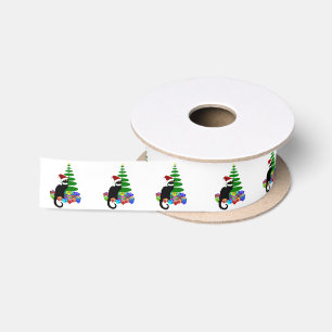 Le Chat Noir Kerstmuts Kerstmis Lint