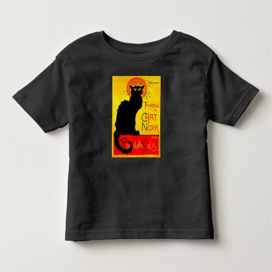 Le Chat Noir Kinder Shirts (Voorkant)