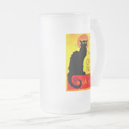 Le Chat Noir Matglas Bierpul (Voorkant rechts)