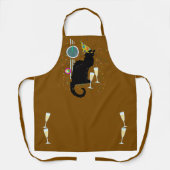 Le Chat Noir New Years Schort (Voorkant)