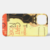 Le chat noir,Original billboard iPhone Hoesje (Achterkant horizontaal)