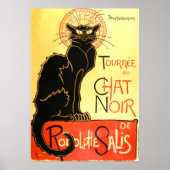 Le chat noir, Original billboard Poster (Voorkant)