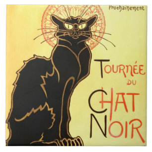Le chat noir, Original billboard Tegeltje