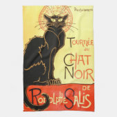 Le chat noir, Original billboard Theedoek (Verticaal)