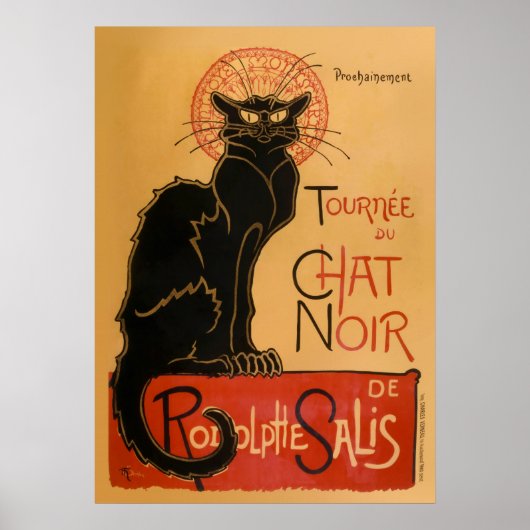 Le Chat Noir Poster (Voorkant)