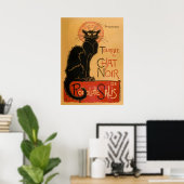 Le Chat Noir Poster (Thuiskantoor)