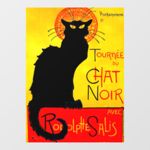 Le Chat Noir  Raamsticker