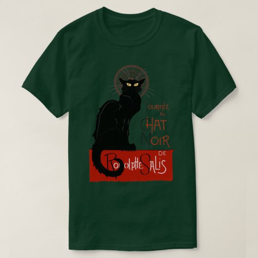 Le Chat Noir Reproduction T-shirt (Design voorkant)