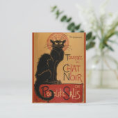 Le chat Noir - Steinlen Briefkaart (Staand voorkant)