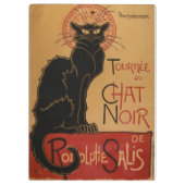 Le chat Noir - Steinlen Klembord (Achterkant)