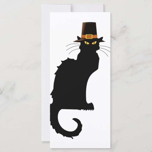 Le Chat Noir Thanksgiving Pilgrim Pet (Voorkant)
