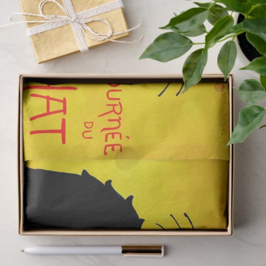 Le Chat Noir  Tissuepapier (Geschenk)