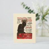 Le Chat Noir, Vente Hôtel Drouot Briefkaart (Staand voorkant)