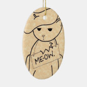 Le Chat Ornament (Rechts)