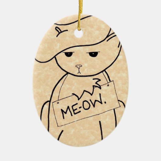 Le Chat Ornament (Voorkant)