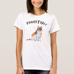 Le chat PAWSITIVE - T-Shirt pour femme