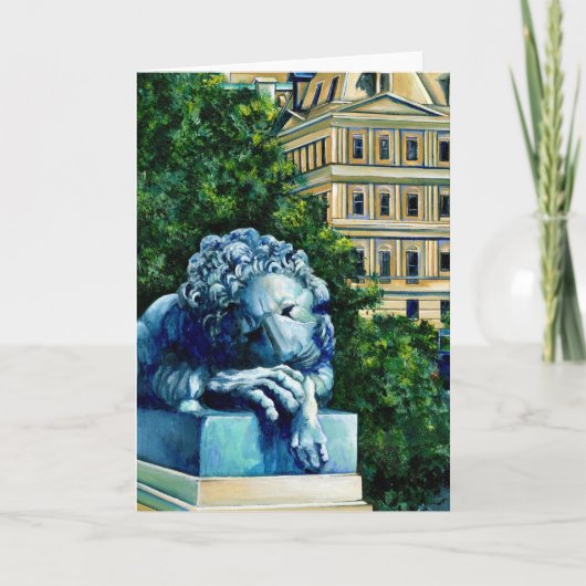 Le Chat Qui A Mangé La Carte De Voeux Des Canaries (Devant)