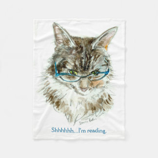 Le chat qui lit la couverture polaire