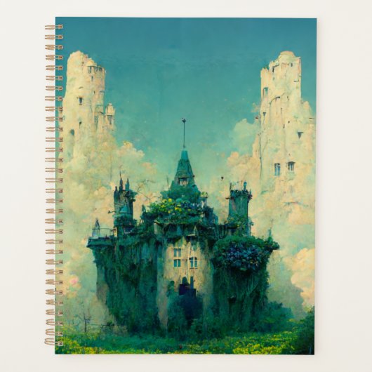 Le Château Abandonné Imaginaire Sci-Fi (Devant)