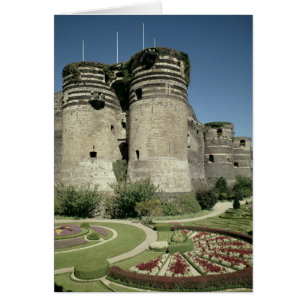 Le Château d'Angers, achevé en 1238