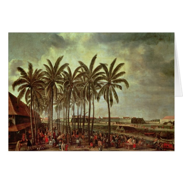 Le château de Batavia, vu de Kali Besar (Devant horizontal)