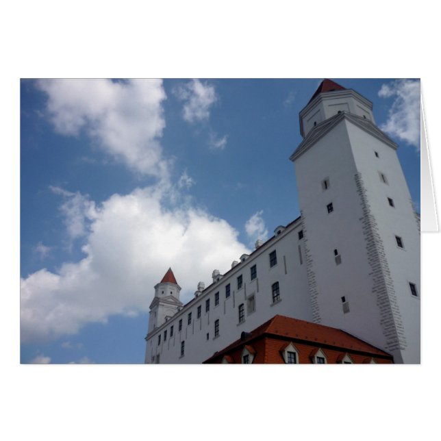 le château de bratislava (Devant horizontal)