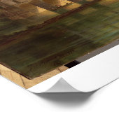 Le Chateau de Chenonceau, 1843 (olie op canvas) Poster (Hoek)