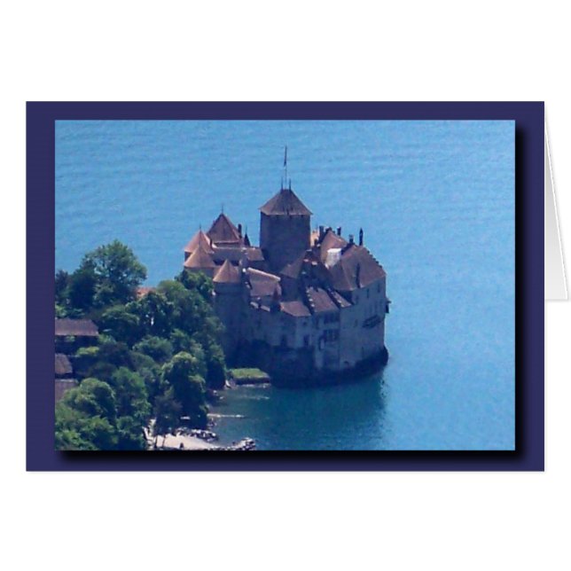 Le château de Chillon d'en haut ! (Devant horizontal)