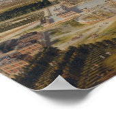 Le Château de Versailles - 1668 Poster (Hoek)