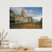 Le Chateau Frontenac, Quebec, Canada Poster (Keuken)