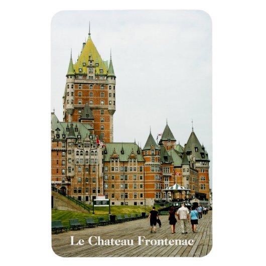 Le Chateau Frontenac Québec City Canada Magneet (Verticaal)