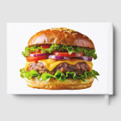 Le cheeseburger appétissant de SlipperyJoe crousti (Verso)