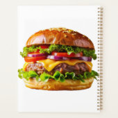 Le cheeseburger appétissant de SlipperyJoe crousti (Dos)