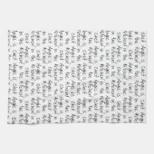 Le chef est dans la serviette de cuisine (Horizontal)