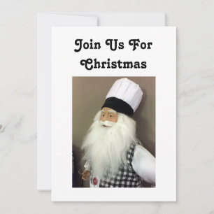 LE CHEF ITALIEN = INVITATION POUR NOËL