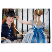 Le Chemin De Fer, Edouard Manet Grand Sac Cadeau (Devant)