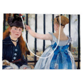 Le Chemin De Fer, Edouard Manet Grand Sac Cadeau (Dos)