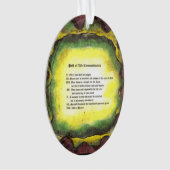 Le chemin de vie des commandements (devant)