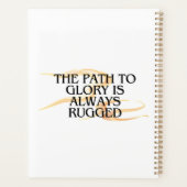 Le chemin vers la gloire est toujours rude - Inspi (Dos)