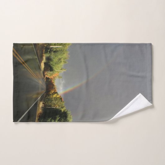 Le chemin vers le pot d'or (Serviette à main)