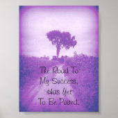 Le chemin vers mon affiche de succès (Devant)