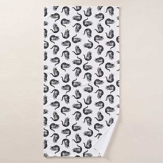 Le Cheshire Cat Alice au pays des merveilles (Serviette de bain)