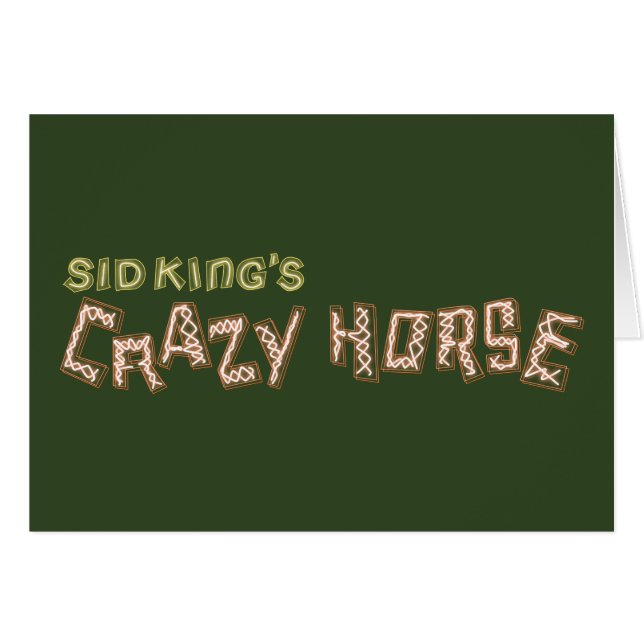 le cheval fou de sid king (Devant Horizontal)