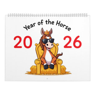 Le Cheval Heureux – Calendrier de Joie 2026