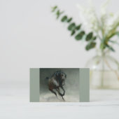 Le cheval I croient le carte de visite (Debout devant)