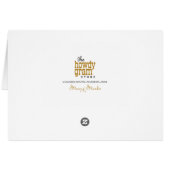 "Le Cheval L'Obtient" Drôle Wild-West Get-Well Car (Dos Horizontal)